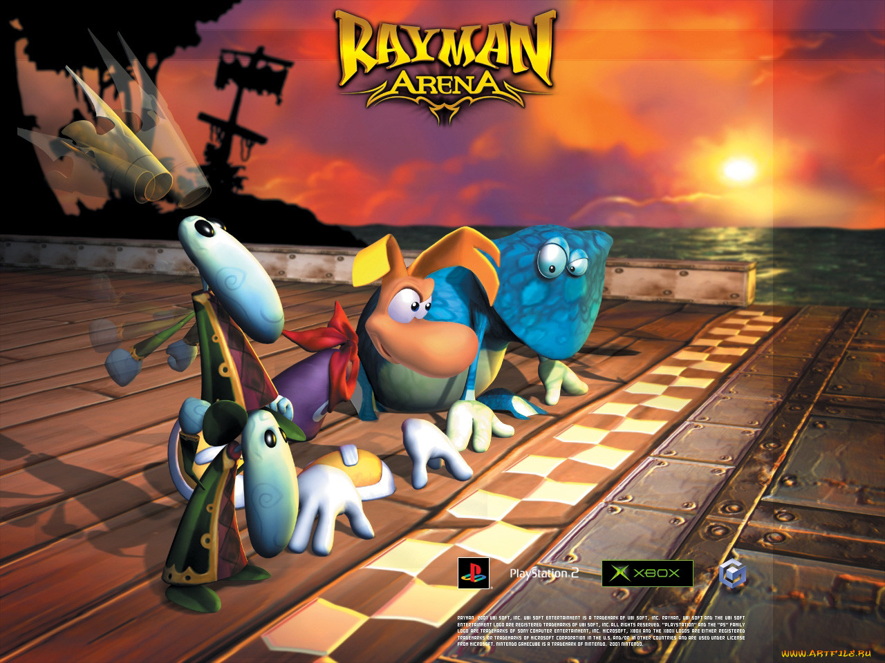 rayman, arena, , 